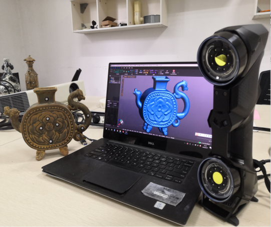 三维扫描技术助力首都博物馆陶瓷文物线上VR展会顺利上线